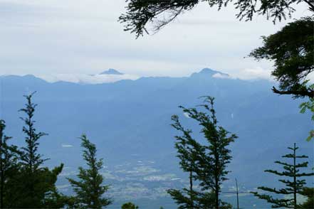 北岳、甲斐駒ヶ岳