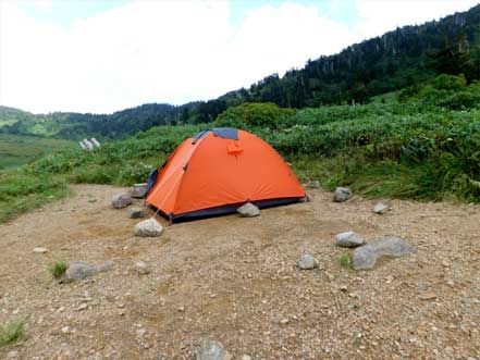 南竜ヶ馬場キャンプ場