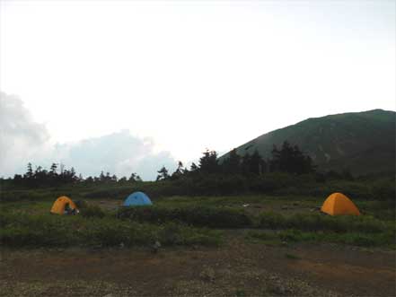 南竜ヶ馬場キャンプ場