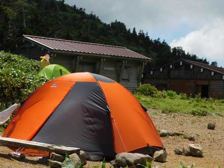 南竜ヶ馬場キャンプ場