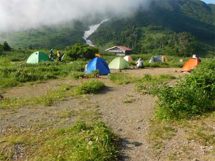 南竜ヶ馬場キャンプ場
