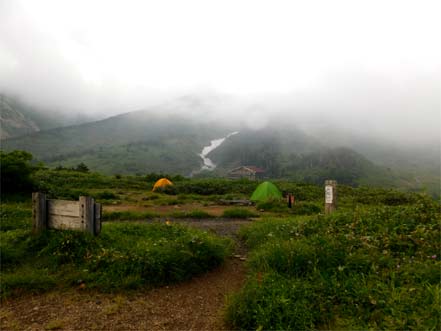 南竜ヶ馬場キャンプ場