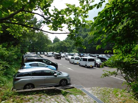 別当出合駐車場