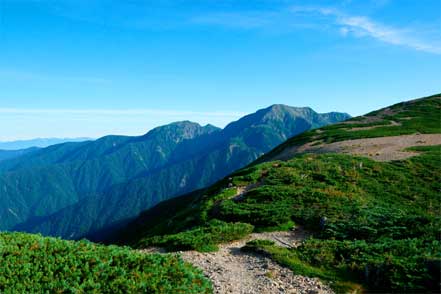 兎岳、聖岳