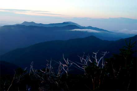 大沢岳、兎岳、聖岳