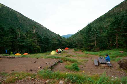 聖平小屋キャンプ場