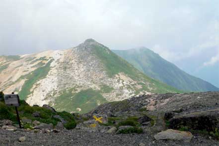 赤岳から