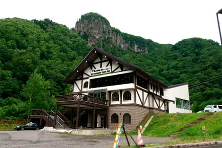 層雲峡ロープウェイ駐車場