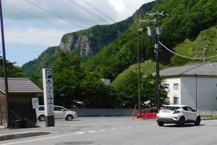 層雲峡公共駐車場