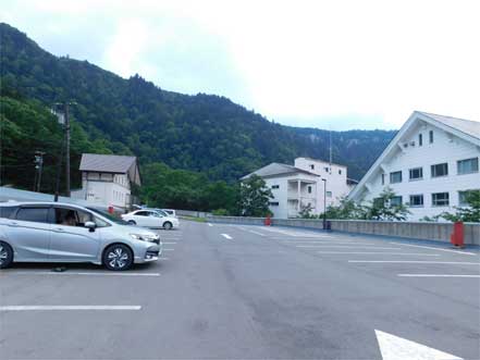 層雲峡公共駐車場