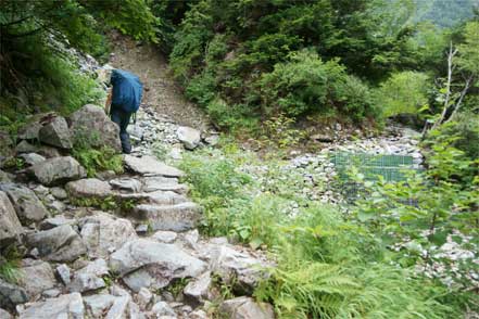 登山道