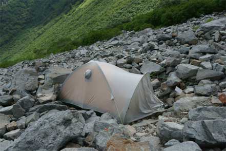 涸沢キャンプ場