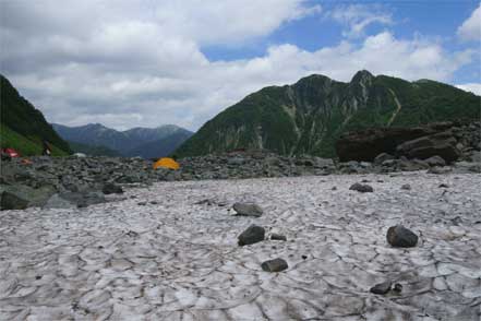 涸沢キャンプ場