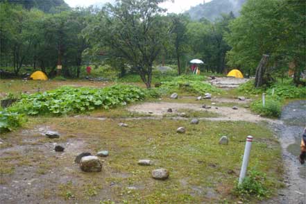 横尾キャンプ場