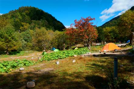 横尾キャンプ場