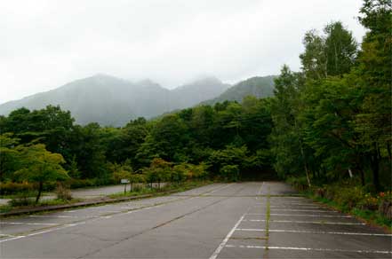 登山者用駐車場