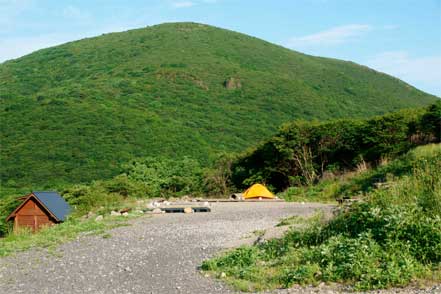 法華院温泉山荘キャンプ場