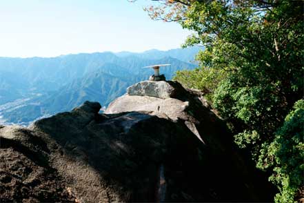 天狗倉山山頂から