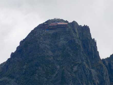 北穂高岳頂上