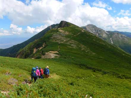 登山道