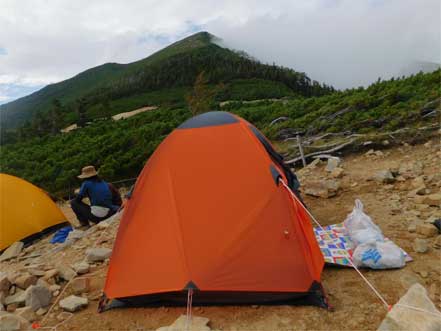 常念岳キャンプ場