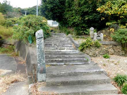 しるべ石　へんろ道